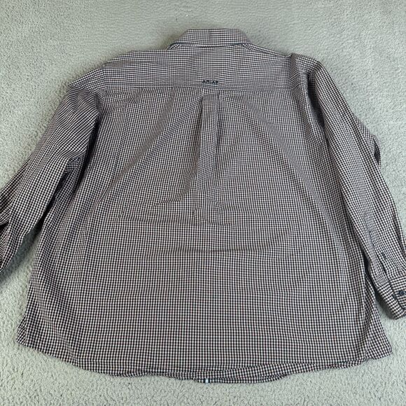 ARIAT Pro Series Shirt Mens 2XL Red Black Check Button Down Western Rodeo - Picture 7 of 13